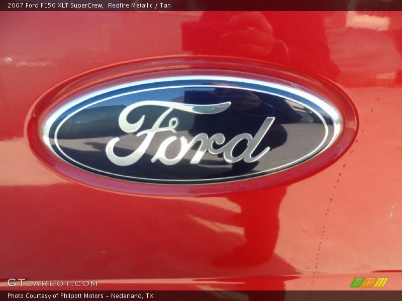 Redfire Metallic / Tan 2007 Ford F150 XLT SuperCrew
