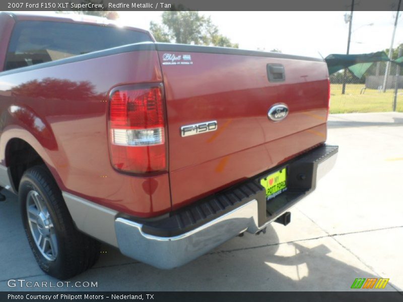 Redfire Metallic / Tan 2007 Ford F150 XLT SuperCrew