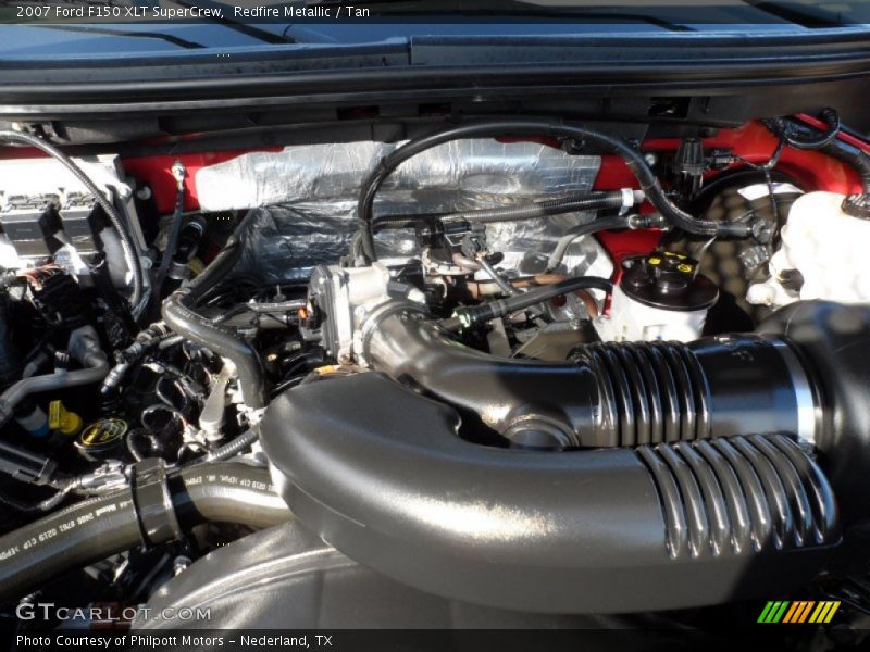 Redfire Metallic / Tan 2007 Ford F150 XLT SuperCrew