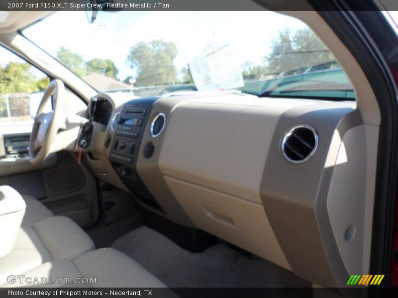 Redfire Metallic / Tan 2007 Ford F150 XLT SuperCrew