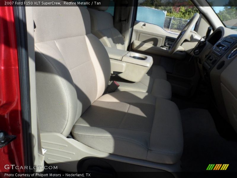 Redfire Metallic / Tan 2007 Ford F150 XLT SuperCrew