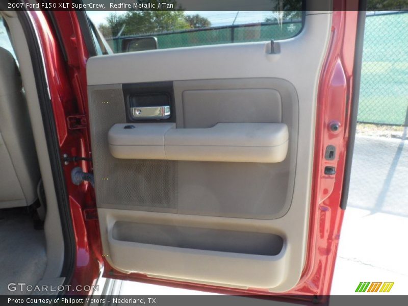 Redfire Metallic / Tan 2007 Ford F150 XLT SuperCrew
