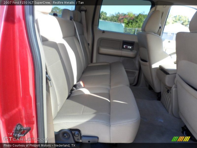 Redfire Metallic / Tan 2007 Ford F150 XLT SuperCrew