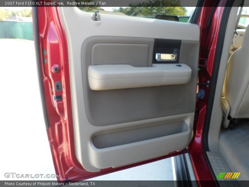 Redfire Metallic / Tan 2007 Ford F150 XLT SuperCrew