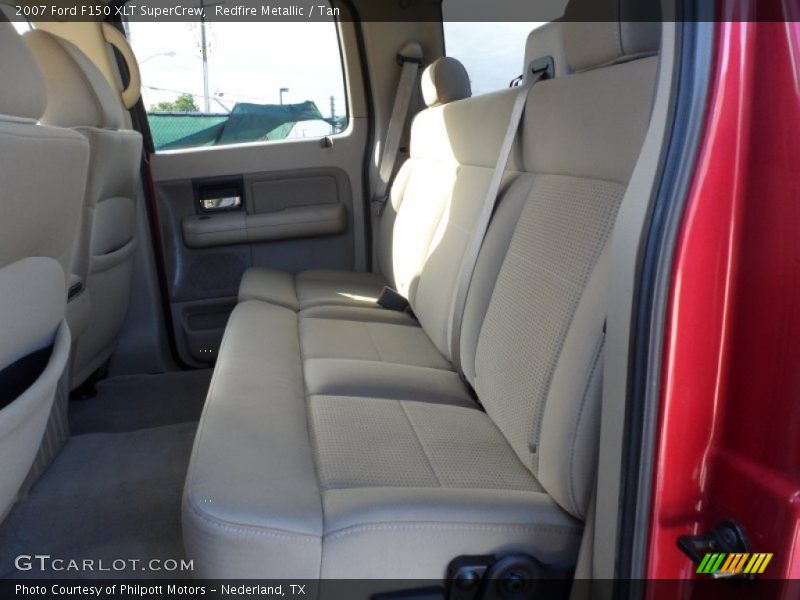 Redfire Metallic / Tan 2007 Ford F150 XLT SuperCrew