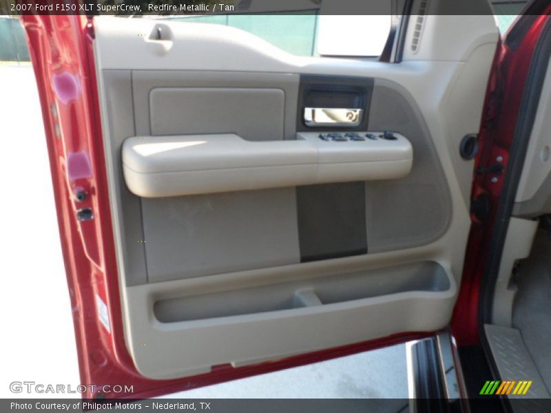 Redfire Metallic / Tan 2007 Ford F150 XLT SuperCrew