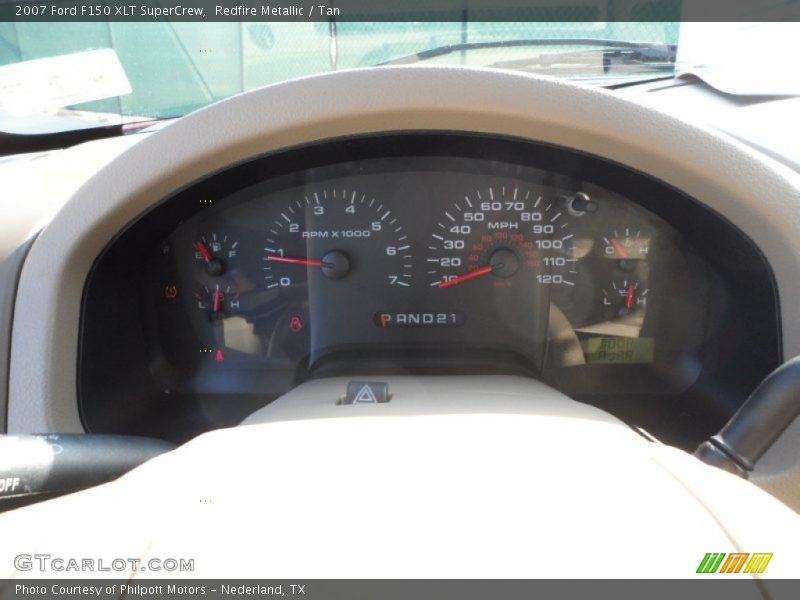 Redfire Metallic / Tan 2007 Ford F150 XLT SuperCrew