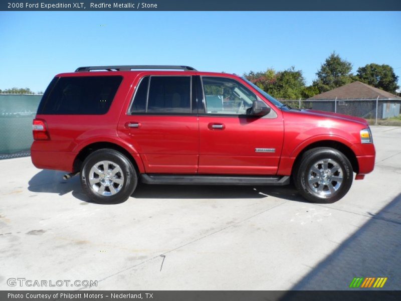 Redfire Metallic / Stone 2008 Ford Expedition XLT