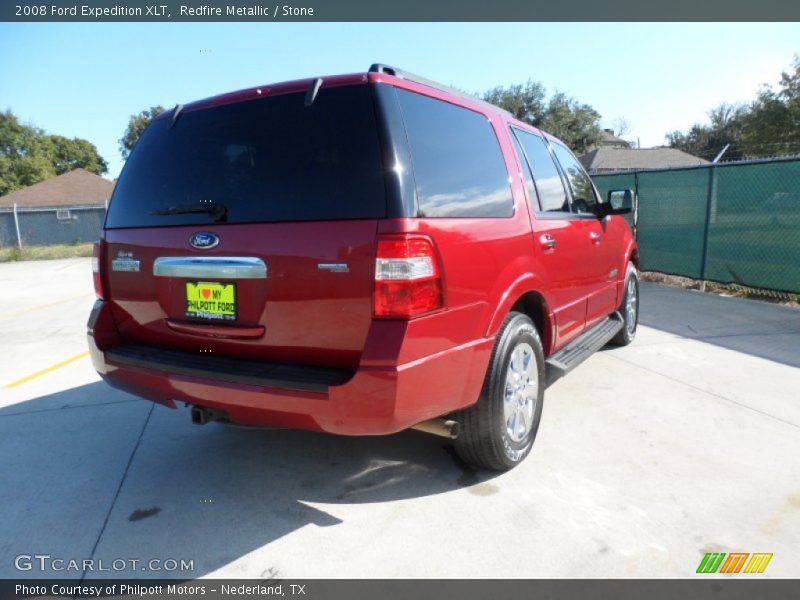 Redfire Metallic / Stone 2008 Ford Expedition XLT