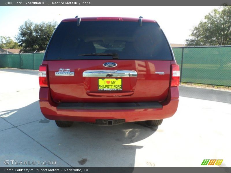 Redfire Metallic / Stone 2008 Ford Expedition XLT