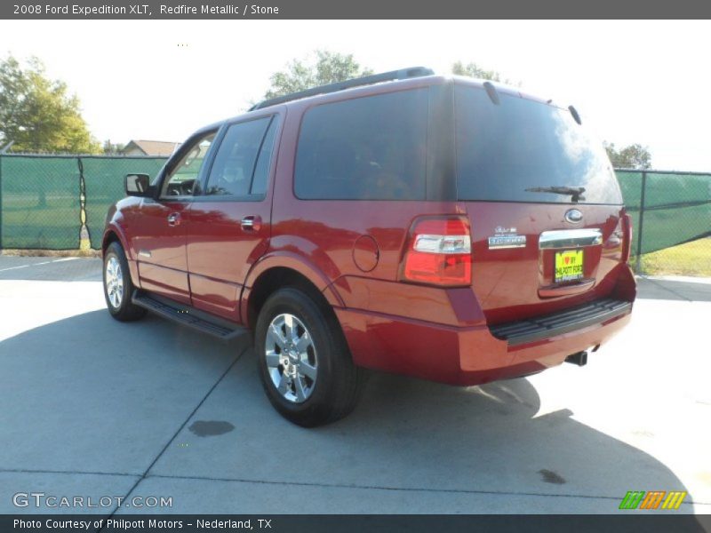Redfire Metallic / Stone 2008 Ford Expedition XLT