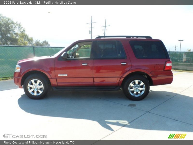 Redfire Metallic / Stone 2008 Ford Expedition XLT