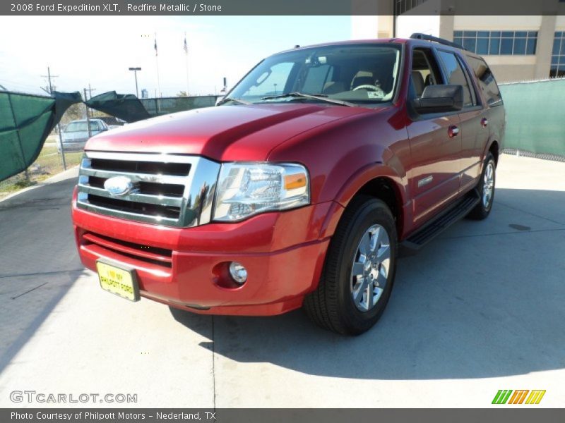 Redfire Metallic / Stone 2008 Ford Expedition XLT
