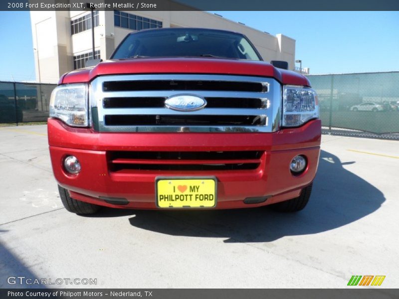Redfire Metallic / Stone 2008 Ford Expedition XLT