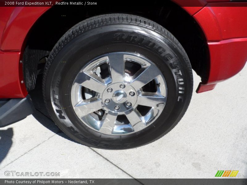Redfire Metallic / Stone 2008 Ford Expedition XLT