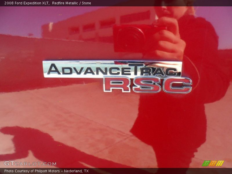 Redfire Metallic / Stone 2008 Ford Expedition XLT