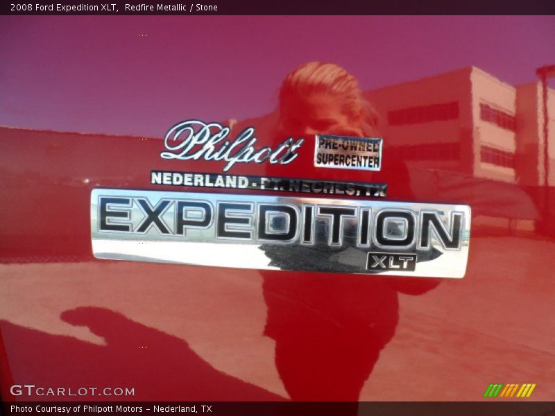 Redfire Metallic / Stone 2008 Ford Expedition XLT