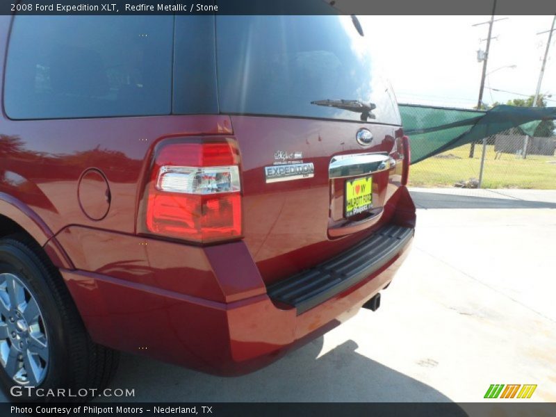 Redfire Metallic / Stone 2008 Ford Expedition XLT
