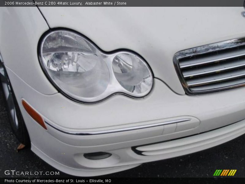 Alabaster White / Stone 2006 Mercedes-Benz C 280 4Matic Luxury