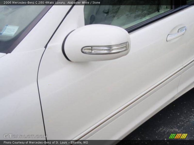 Alabaster White / Stone 2006 Mercedes-Benz C 280 4Matic Luxury