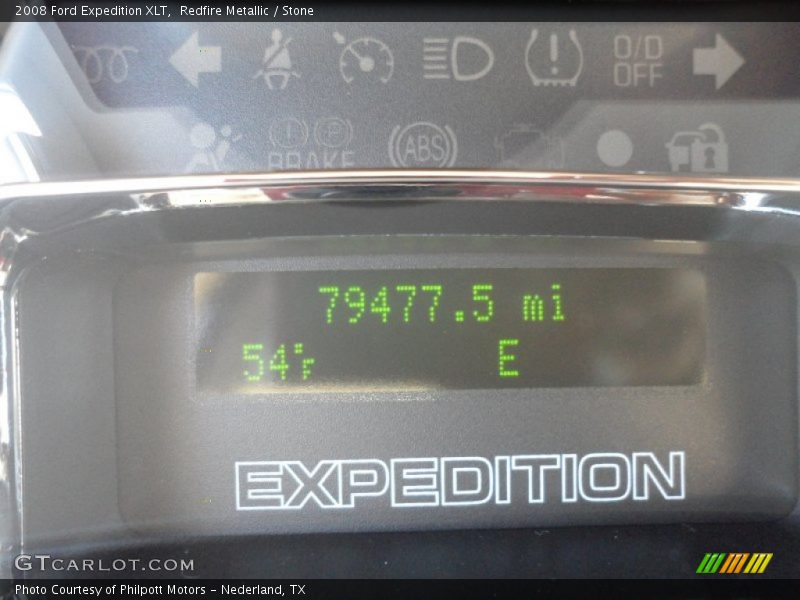 Redfire Metallic / Stone 2008 Ford Expedition XLT