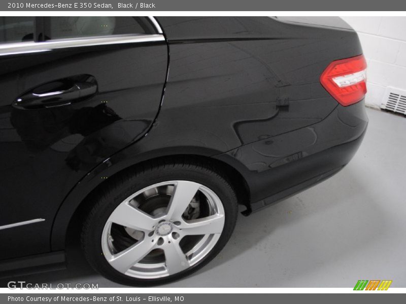 Black / Black 2010 Mercedes-Benz E 350 Sedan