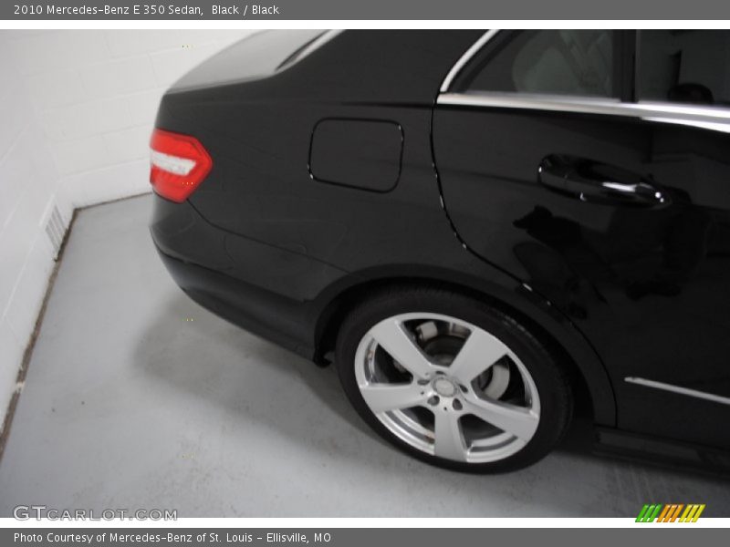 Black / Black 2010 Mercedes-Benz E 350 Sedan