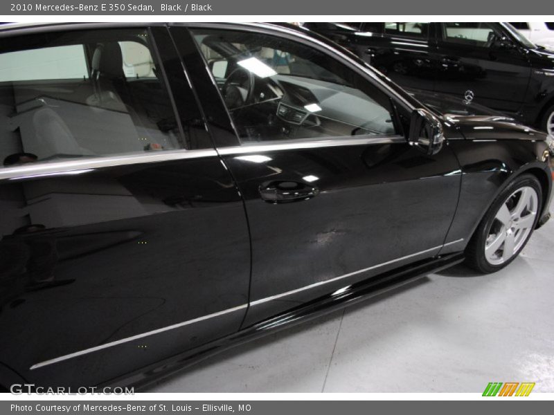 Black / Black 2010 Mercedes-Benz E 350 Sedan