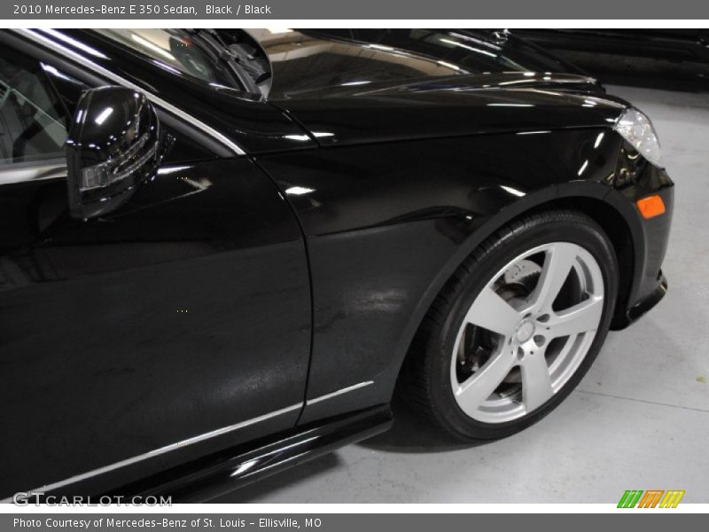 Black / Black 2010 Mercedes-Benz E 350 Sedan