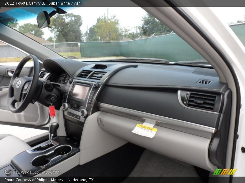 Super White / Ash 2012 Toyota Camry LE