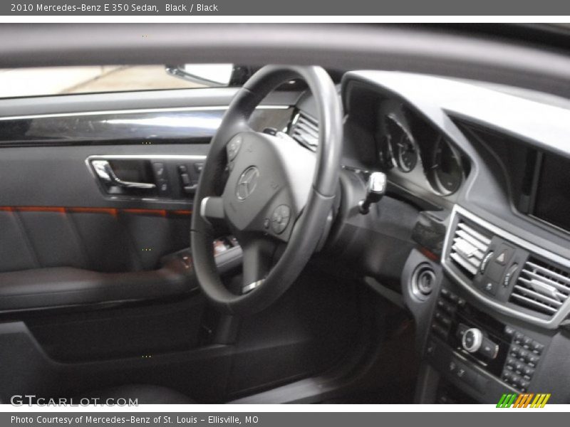 Black / Black 2010 Mercedes-Benz E 350 Sedan
