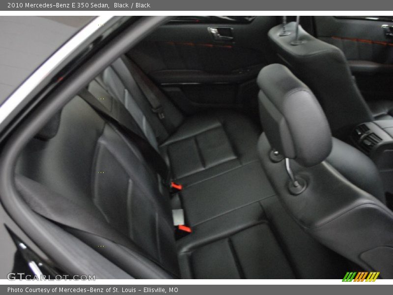 Black / Black 2010 Mercedes-Benz E 350 Sedan