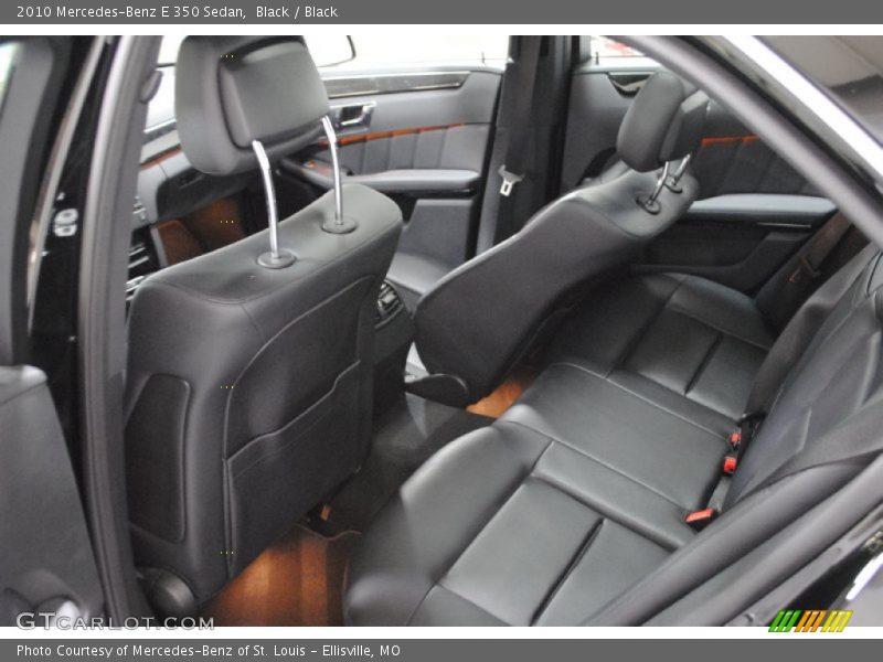 Black / Black 2010 Mercedes-Benz E 350 Sedan