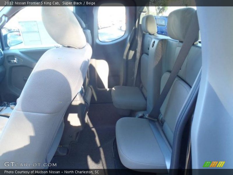Super Black / Beige 2012 Nissan Frontier S King Cab