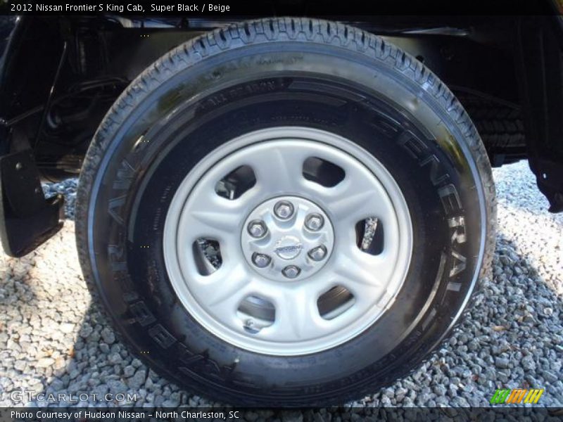 Super Black / Beige 2012 Nissan Frontier S King Cab