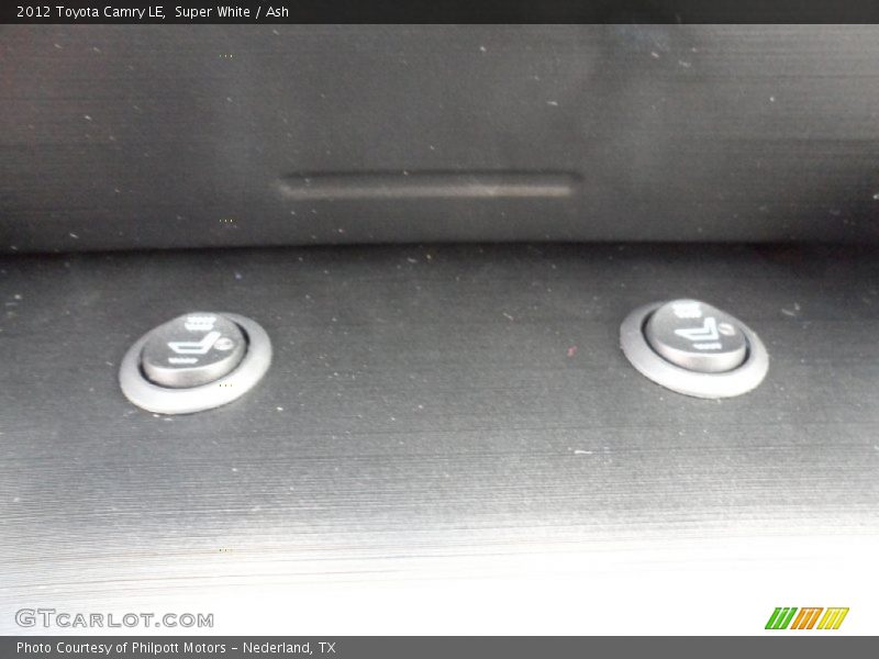 Super White / Ash 2012 Toyota Camry LE