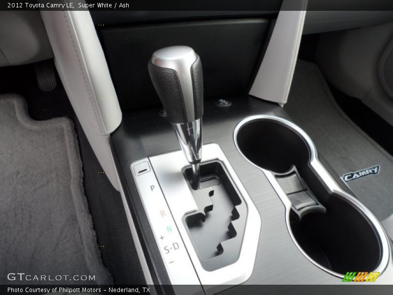 Super White / Ash 2012 Toyota Camry LE