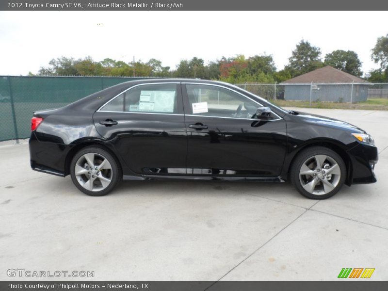  2012 Camry SE V6 Attitude Black Metallic