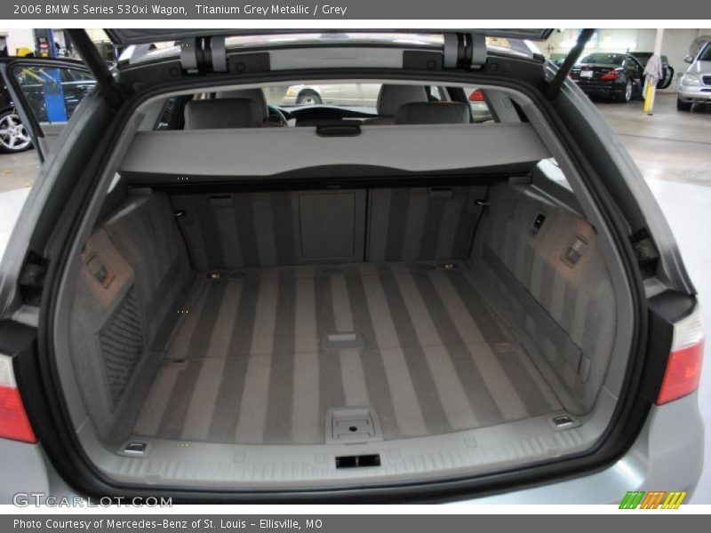 Titanium Grey Metallic / Grey 2006 BMW 5 Series 530xi Wagon