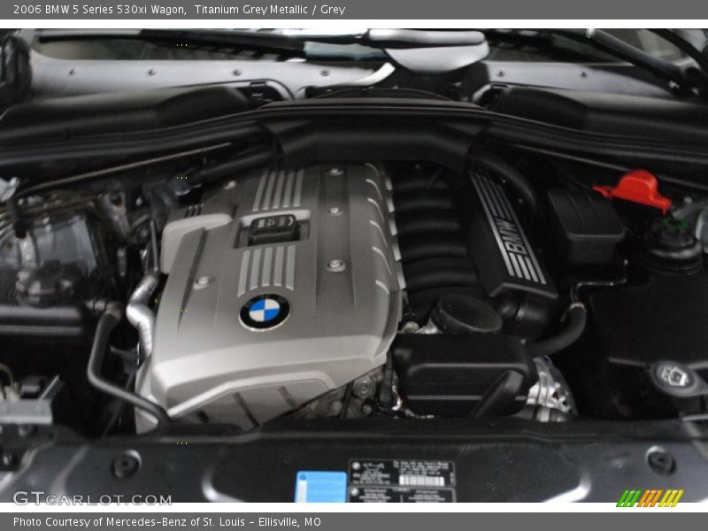 Titanium Grey Metallic / Grey 2006 BMW 5 Series 530xi Wagon