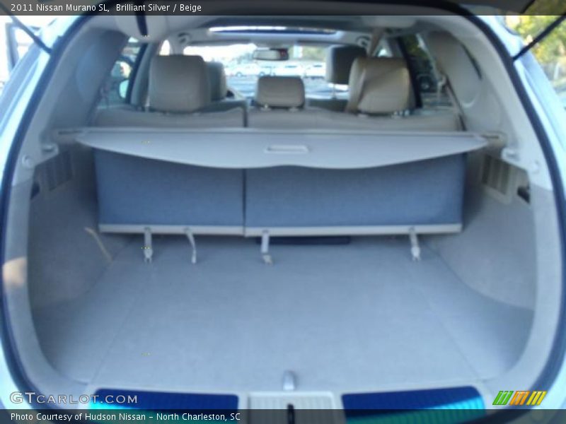 Brilliant Silver / Beige 2011 Nissan Murano SL