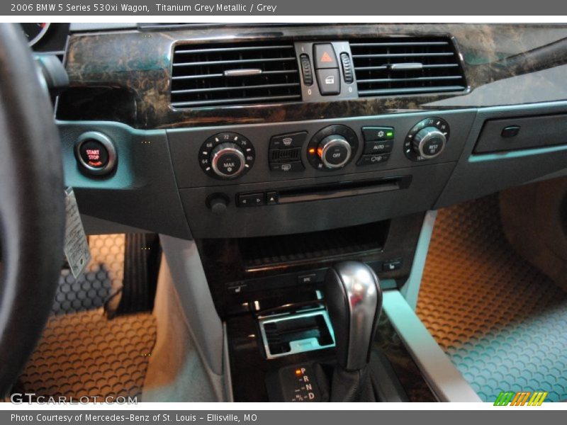 Titanium Grey Metallic / Grey 2006 BMW 5 Series 530xi Wagon