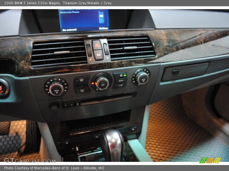Titanium Grey Metallic / Grey 2006 BMW 5 Series 530xi Wagon