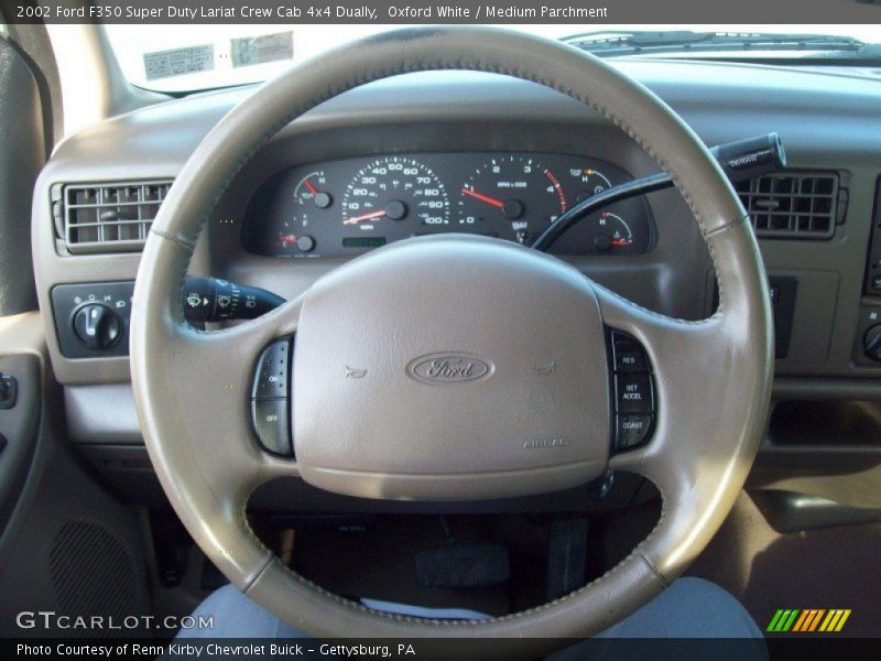  2002 F350 Super Duty Lariat Crew Cab 4x4 Dually Steering Wheel