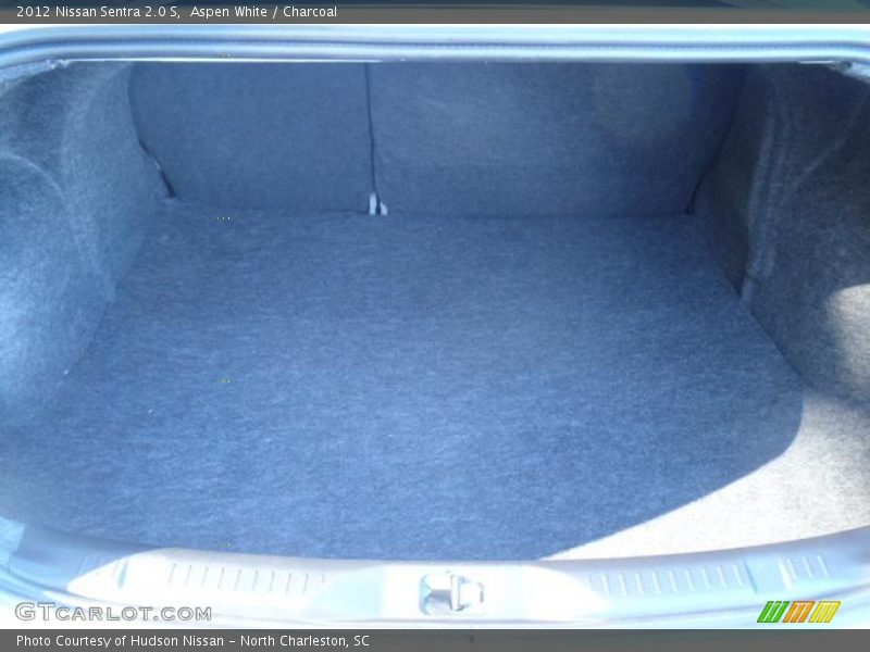 Aspen White / Charcoal 2012 Nissan Sentra 2.0 S