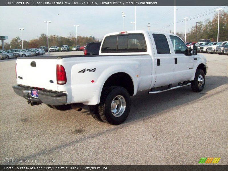  2002 F350 Super Duty Lariat Crew Cab 4x4 Dually Oxford White