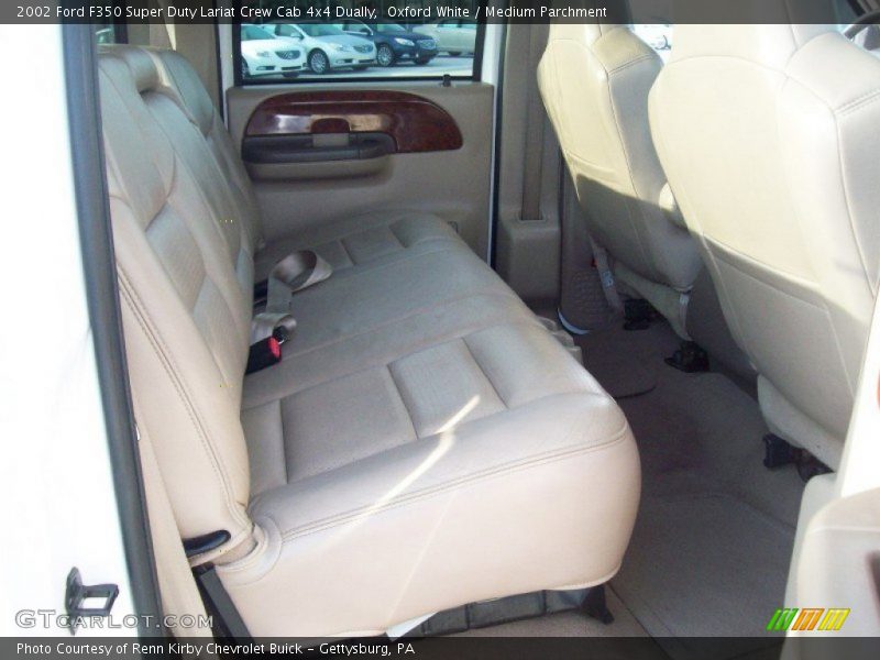  2002 F350 Super Duty Lariat Crew Cab 4x4 Dually Medium Parchment Interior