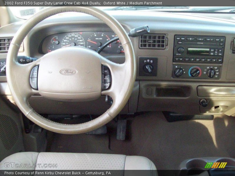 Dashboard of 2002 F350 Super Duty Lariat Crew Cab 4x4 Dually