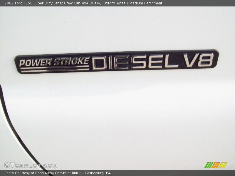 2002 F350 Super Duty Lariat Crew Cab 4x4 Dually Logo