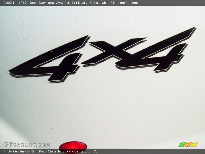 2002 F350 Super Duty Lariat Crew Cab 4x4 Dually Logo